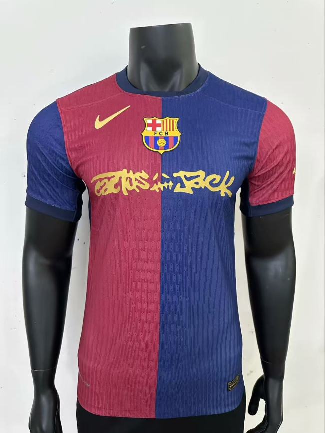 Barcelona X TRAVIS SCOTT Limited Edition Player Jersey 24/25