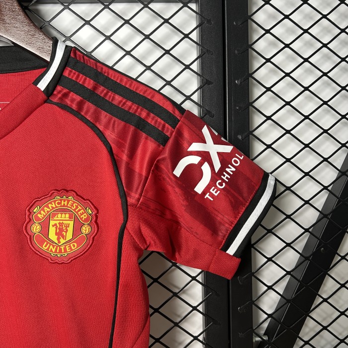 Manchester United Home Kids Suit & socks 25/26