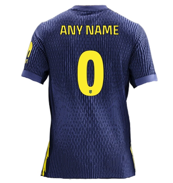 Atletico Madrid Away Player Long Sleeve Man Jersey 25/26