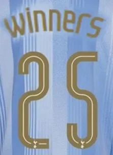 Tottenham Hotspur Winners  Away Kids Suit 24/25