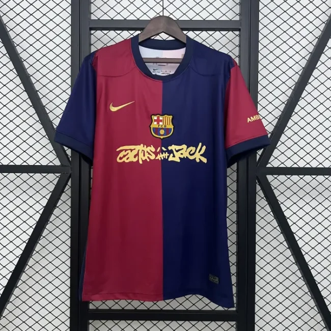 Barcelona X TRAVIS SCOTT Limited Edition Men Jersey 24-25