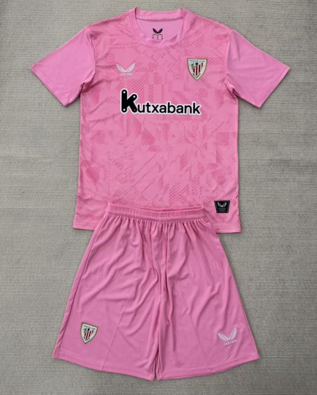 Athletic Bilbao Goalkeeper Kids Suit 25/26