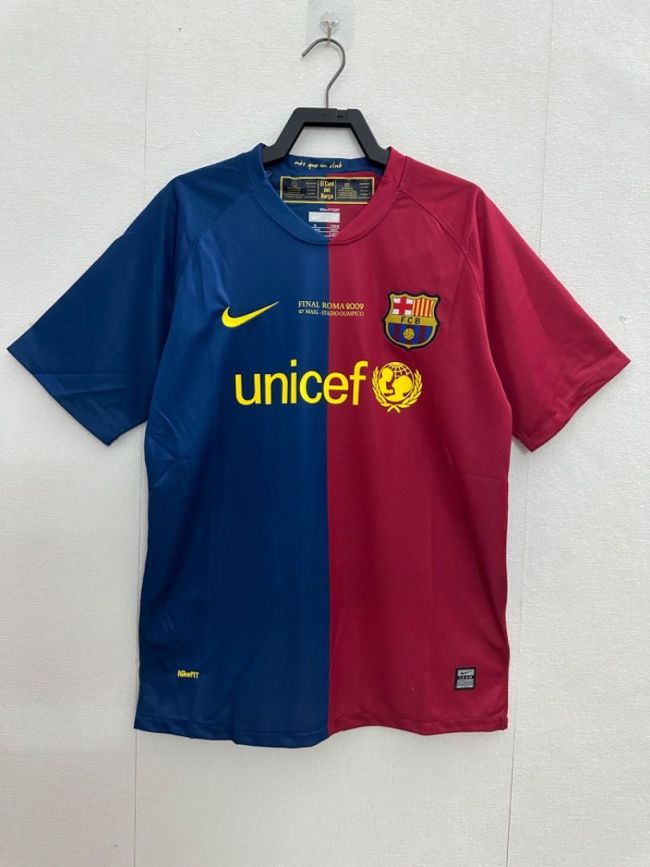 Barcelona Retro Football Jersey 08-09