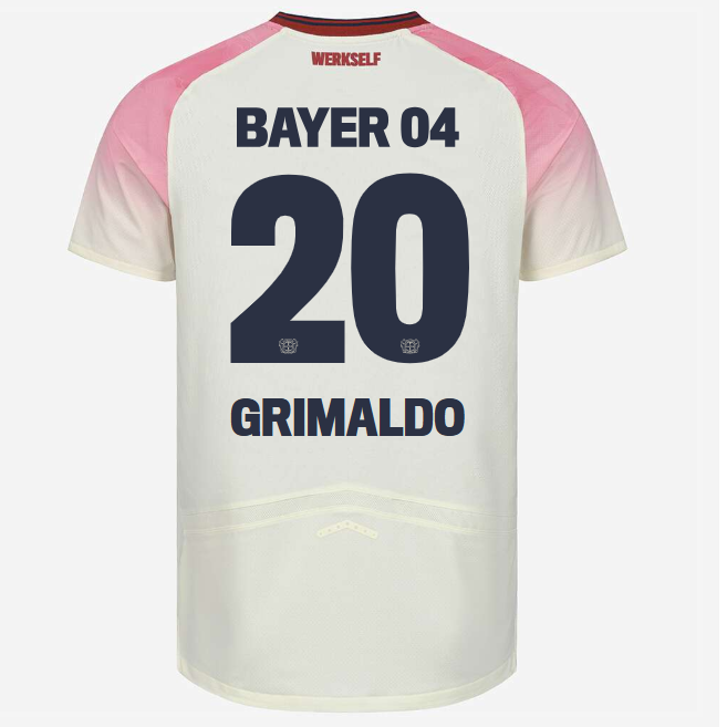 Bayer Leverkusen Away Man Player Jersey 25/26