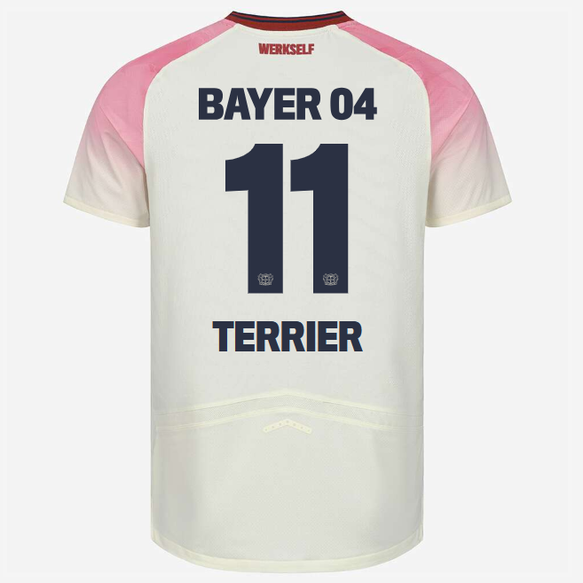 Bayer Leverkusen Away Man Player Jersey 25/26