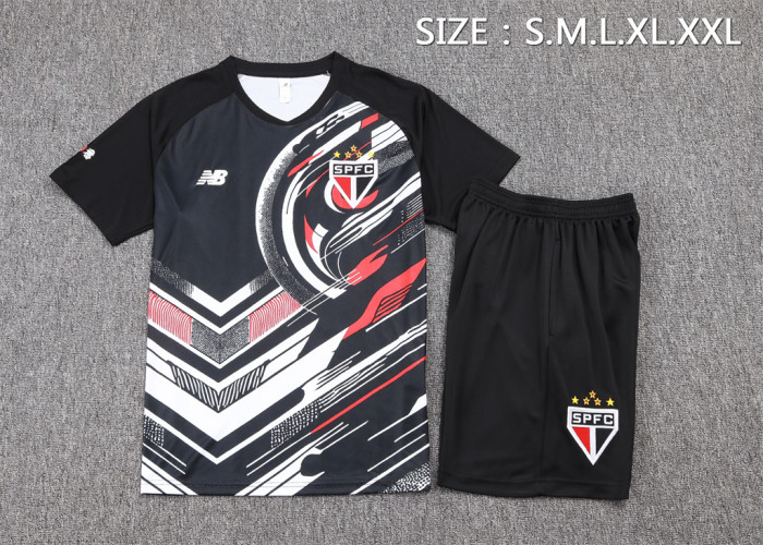 Sao paulo Training Short Sleeve Suit 25/26