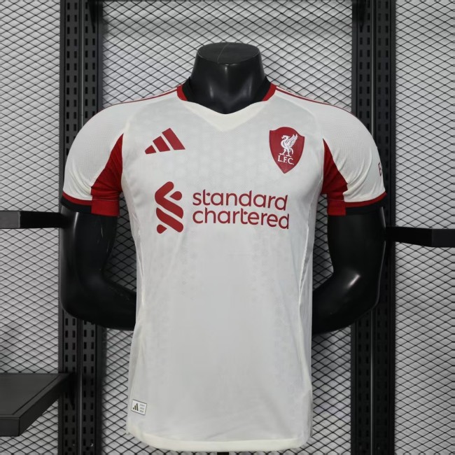 Liverpool away player version shirt 25/26