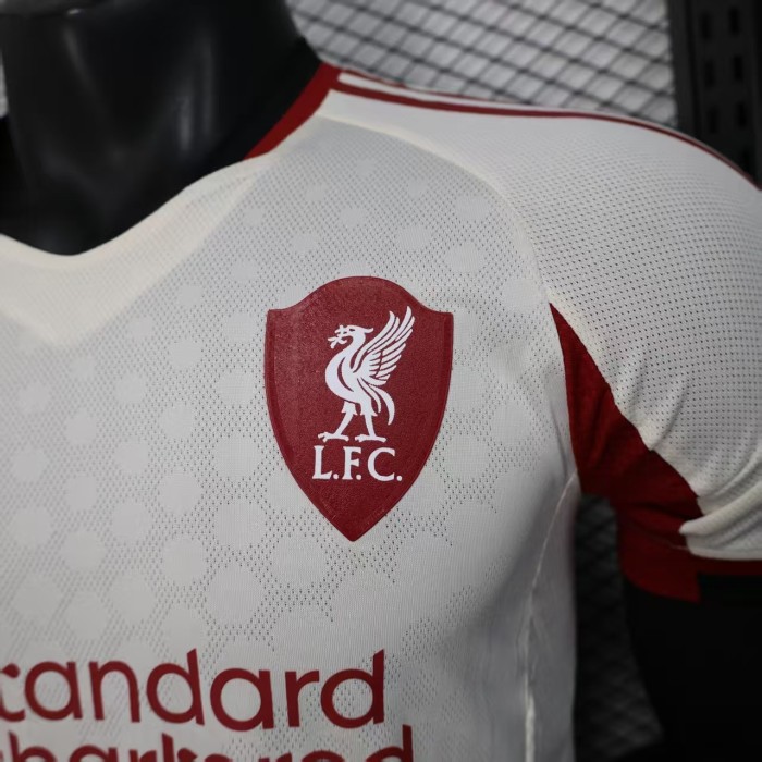 Liverpool away player version shirt 25/26