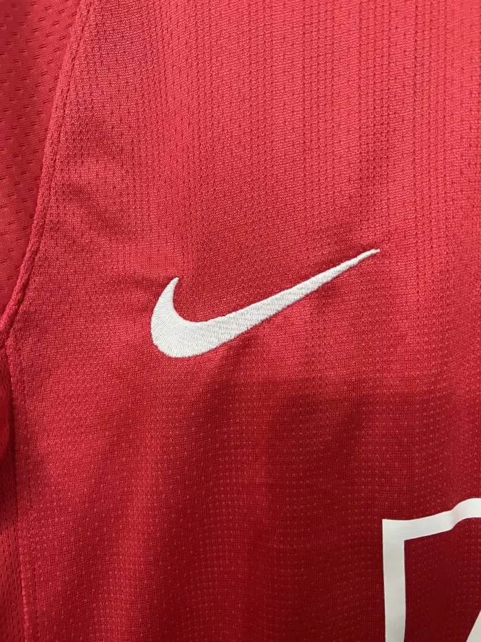 Manchester United Home Long Sleeve Retro Jersey 07/08