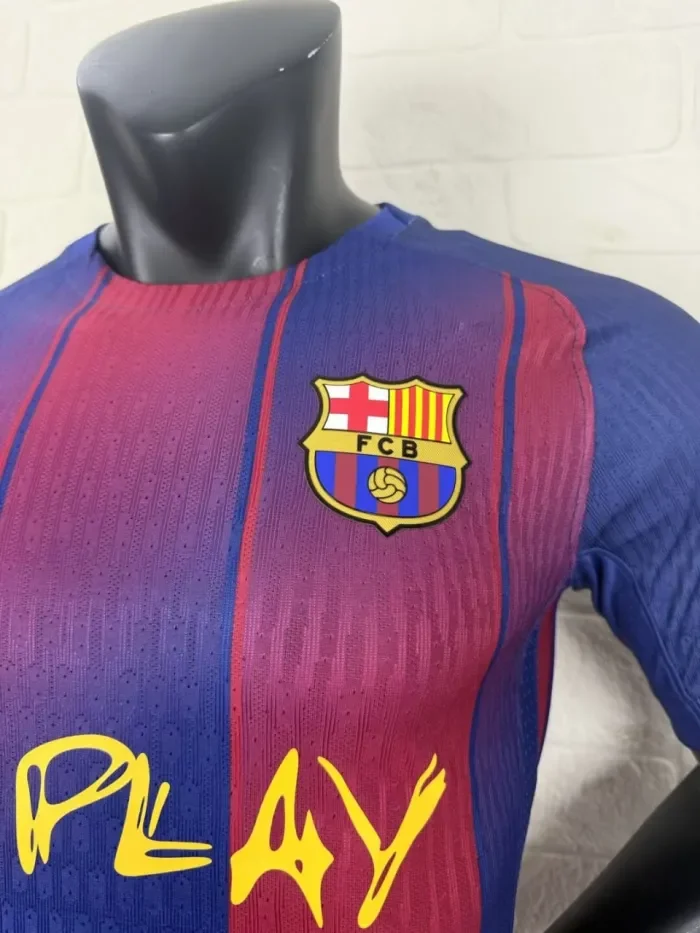Barcelona x Ed Sheeran Home Player Jersey 25/26