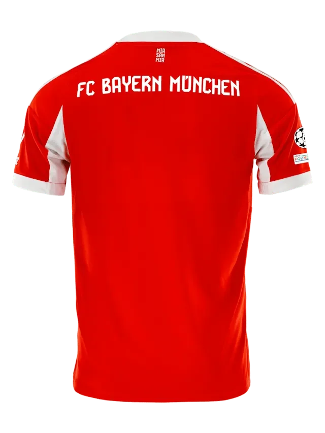 Bayern Munich Home Player Long Sleeve Jersey 25/26