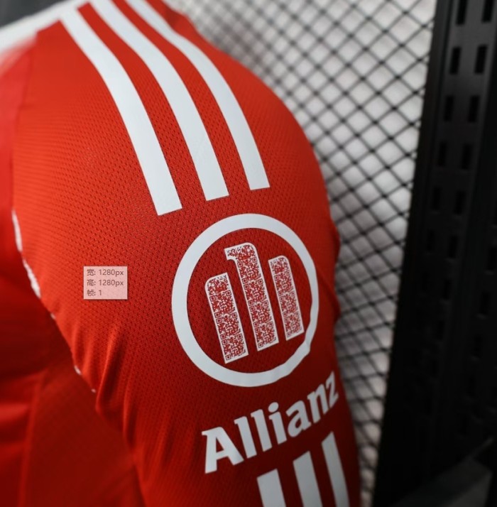Bayern Munich Home Player Long Sleeve Jersey 25/26