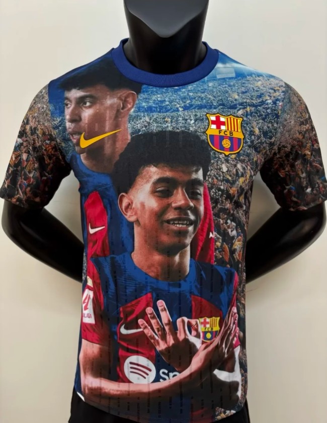 Barcelona  LAMINE YAMAL Special Edition Player version Jersey 2025