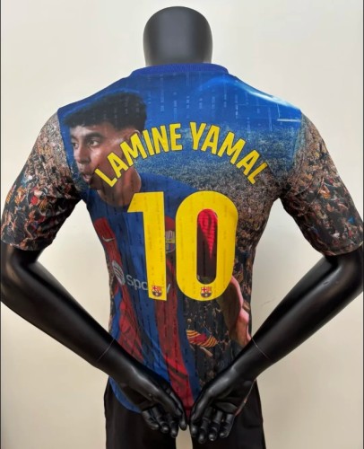 Barcelona  LAMINE YAMAL Special Edition Player version Jersey 2025