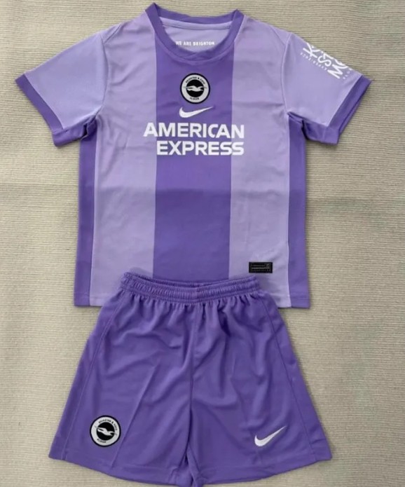 Brighton & Hove Albion Away Kids Suit 25/26