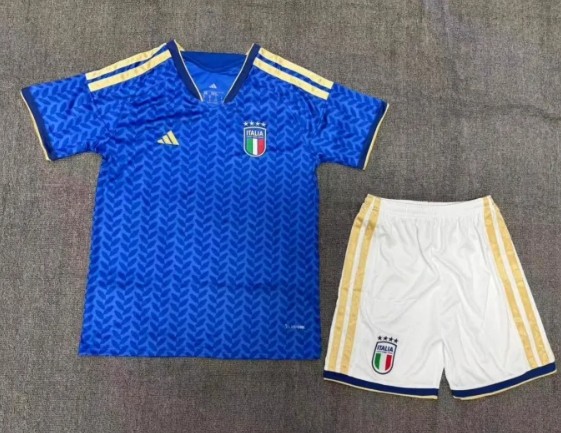 Italy 2026 World Cup Home Kids Suit