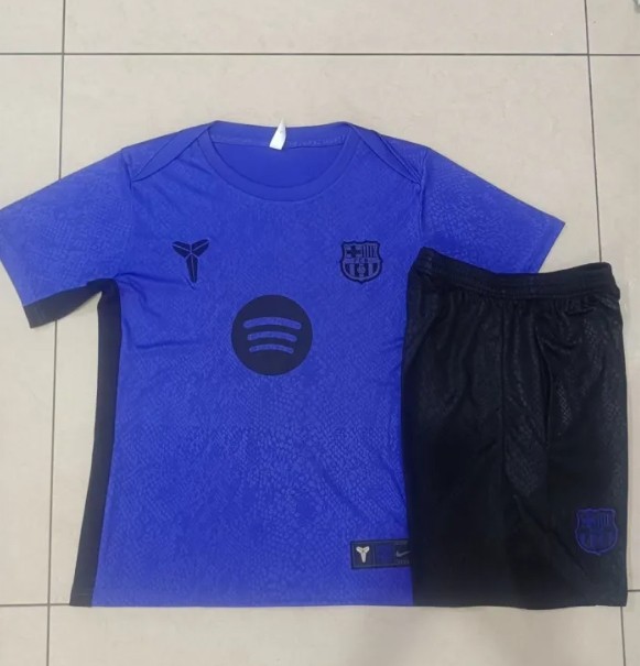 Barcelona Training Short Sleeve Suit 25/26