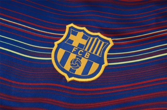Barcelona Training Short Sleeve Suit 25/26