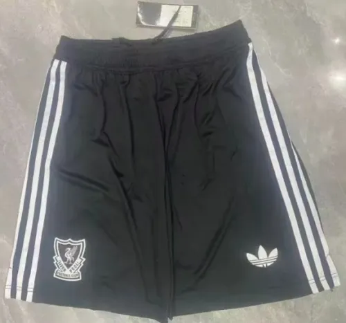 Liverpool Goalkeeper Black Shorts 25/26