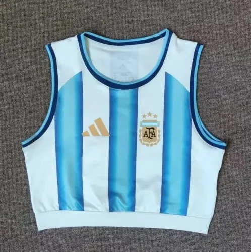 Argentina 2026 World Cup Home Women Vest Jersey