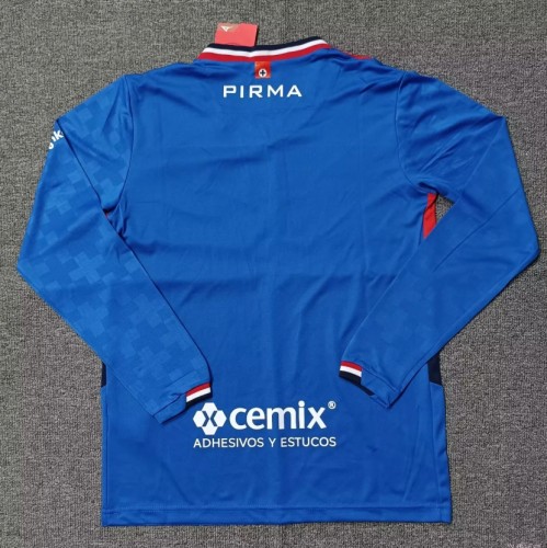 Cruz Azul Home long sleeve Man Jersey 25/26
