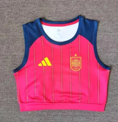 Spain 2026 World Cup Home Women Vest Jersey