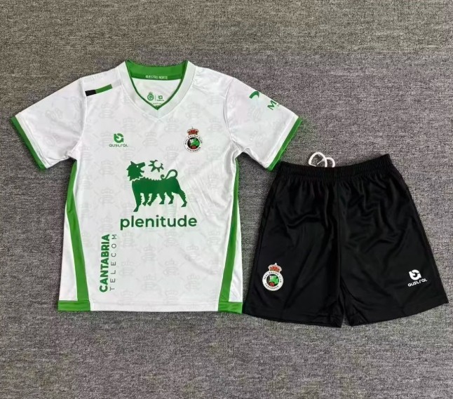 Racing de Santander Home Kids Suit 2025-26