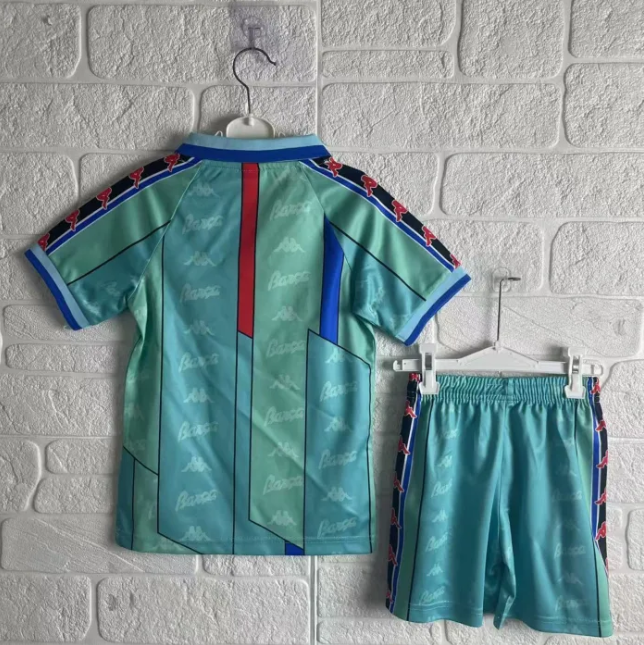 Barcelona Away Retro Kids Suit 1995/97