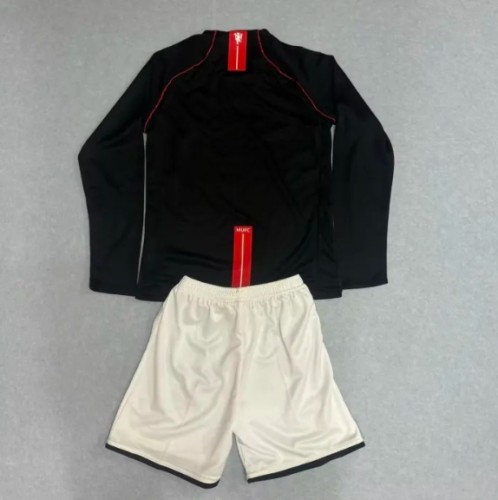 Manchester United Away Retro Long Sleeve Kids Suit 2007/08