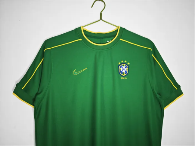 Brazil Goalkeeper Retro Jersey 1998
