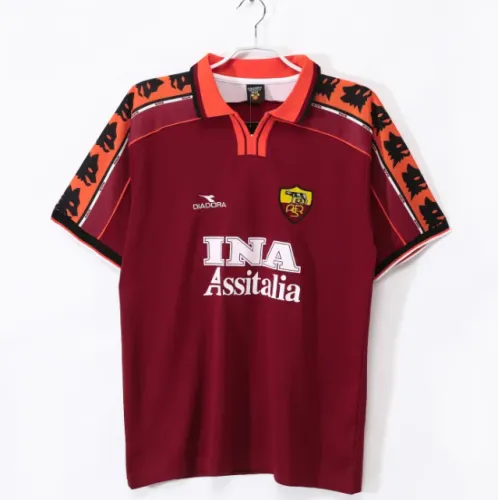 AS Roma Home Retro Jersey 1998/99