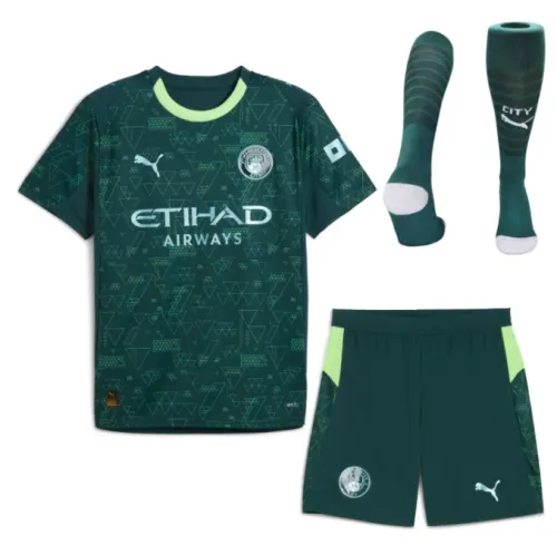 Manchester City EA SPORTS Fourth Kids Suit & Socks 25/26