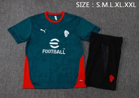 AC Milan Training Short sleeve Suit 25/26