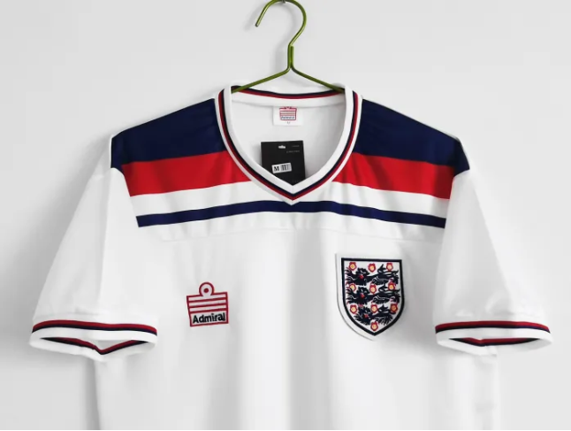 England Retro Home Jersey 1980-83