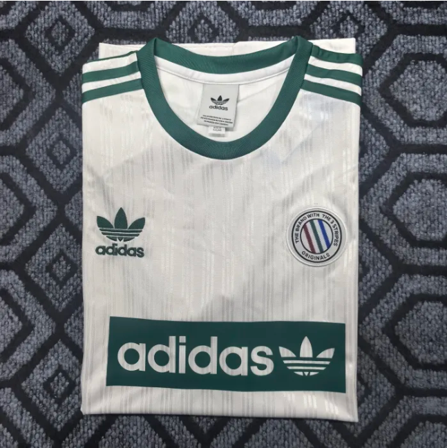 2025 OASIS TOUR JACQUARD WHITE JERSEY