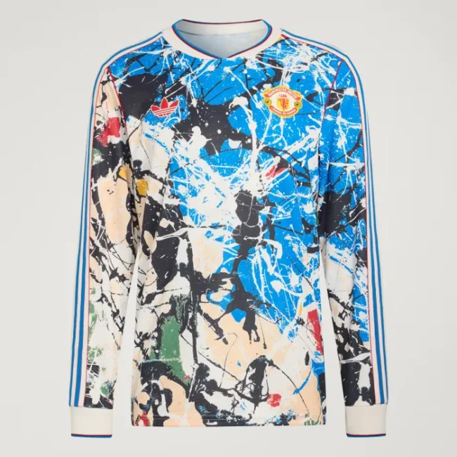 Manchester United Stone Roses Long Sleeve Man Jersey 25/26