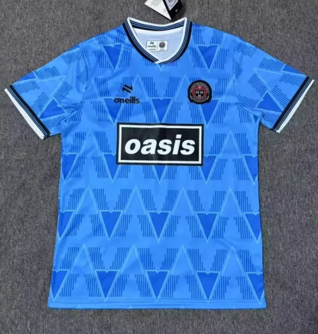 Oasis × Bohemian collaboration Blue Man Jersey 25/26