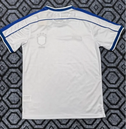 Brazil White Retro Jersey 1998