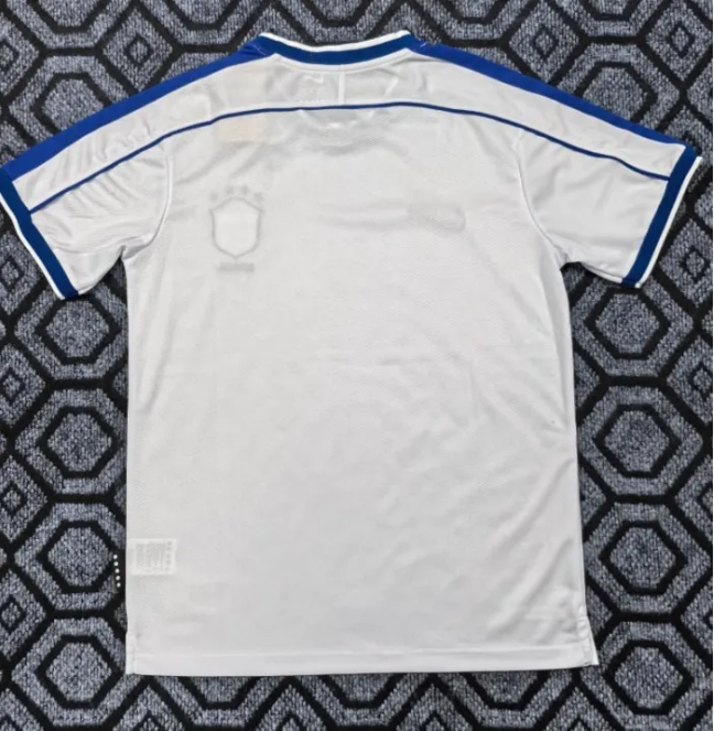 Brazil White Retro Jersey 1998
