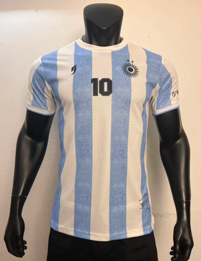 Argentine Diego Maradona Special Commemorative Edition Jersey