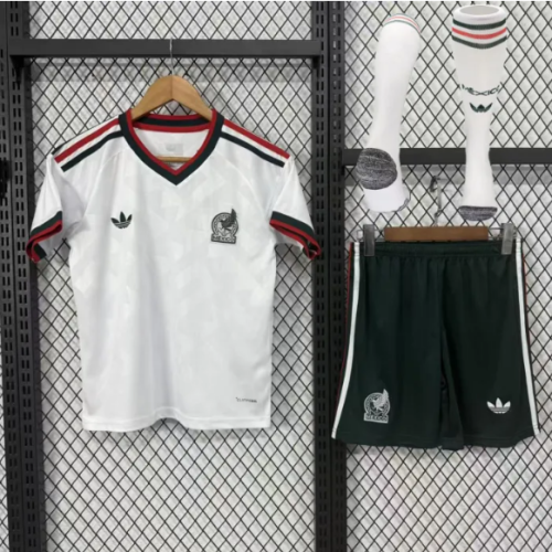 Mexico 2026 World Cup Away Kids Suit & Socks