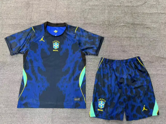 Brazil 2026 World Cup Away Kids Suit
