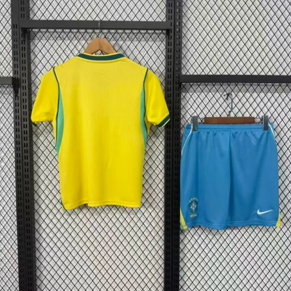 Brazil 2026 World Cup Home Kids Suit & Socks
