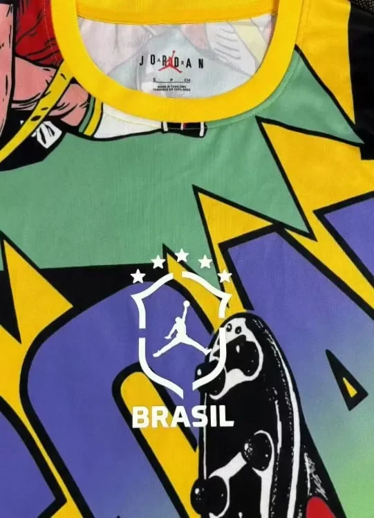 Brazil Jordan Essentials Boxy Man Jersey 2026