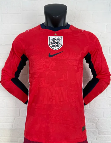 England 2026 World Cup Away Player version Long Sleeve Man Jersey