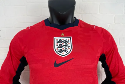 England 2026 World Cup Away Player version Long Sleeve Man Jersey