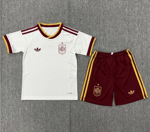 Spain 2026 World Cup Away Kids Suit