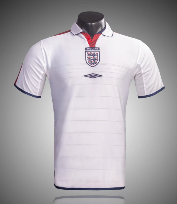 England Home Retro Jersey 2004/05