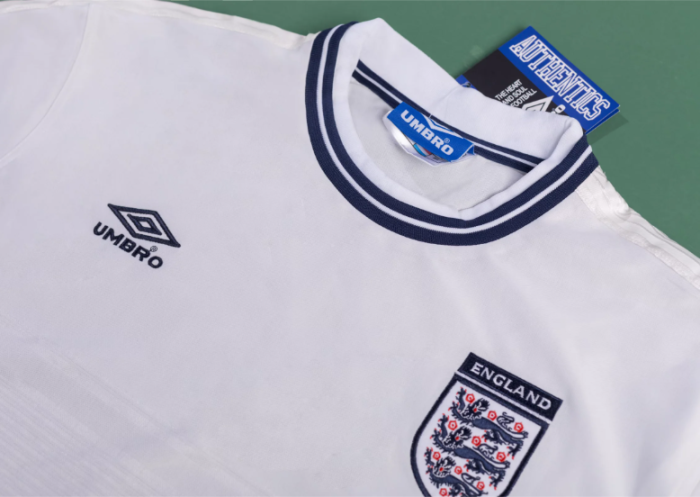 England Retro Home Jersey 2000