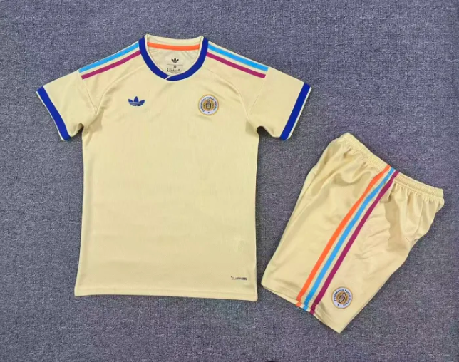 Curacao 2026 World Cup Away Kids Suit